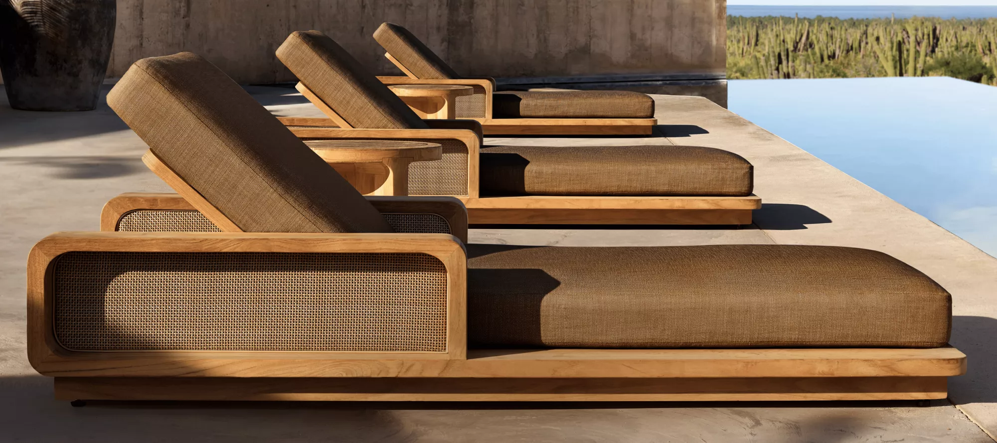 Santiago Luxury Teak Outdoor Sofa Set | Howvin Furniture Santiago Luxury Teak Outdoor Sofa Set | Howvin Furniture