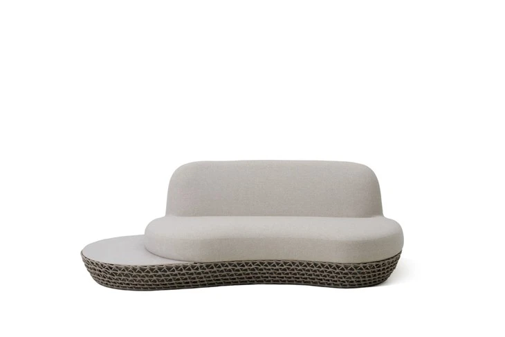 Zenith All-Weather Woven Rope Aluminum Patio Sofa price