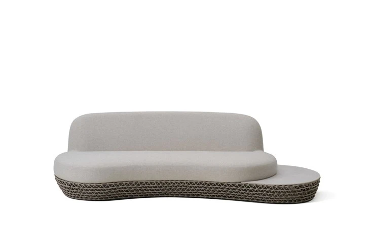 Zenith All-Weather Woven Rope Aluminum Patio Sofa price